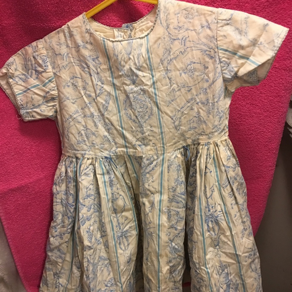 Vintage circa 1950/60s Kate Greenaway sz 6X dress